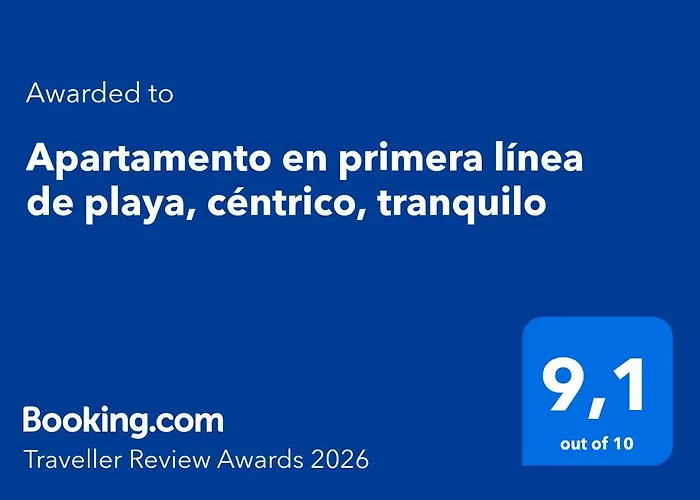 En Primera Linea De Playa, Centrico, Tranquilo *